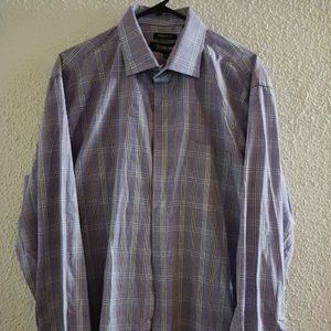 Stacy Adams Regular Fit Mens sz 16 1/2 - 34/35 Dress Shirt